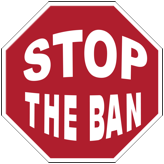 Stop Sign - Stop The Ban