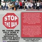 Stop the Ban Rally II – 9am Tues 4/12 San Diego City Hall