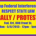 San Diego Rally Against Federal Interference