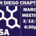 March SD ASA Chapter Meeting